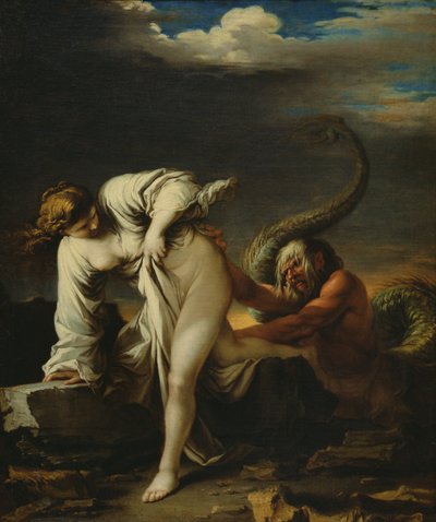 Glaucus und Scylla von Salvator Rosa